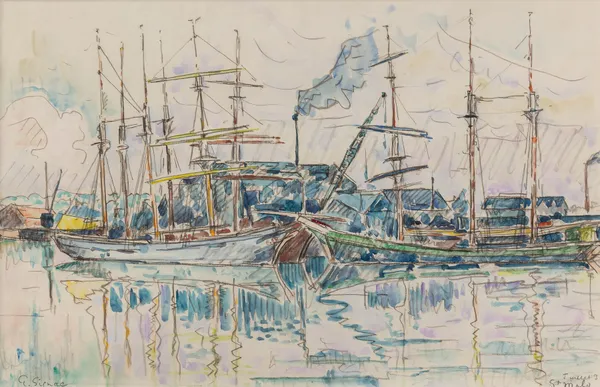 Saint-Malo av Paul Signac