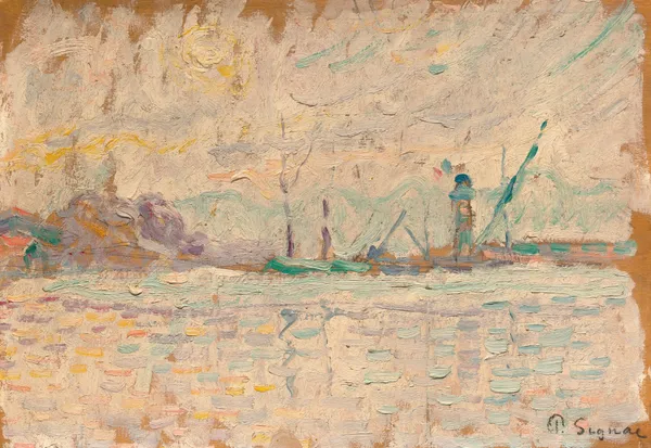 Saint-Tropez. Le Phare av Paul Signac