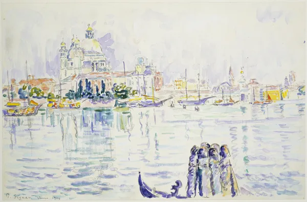 Venice, Grand Canal av Paul Signac