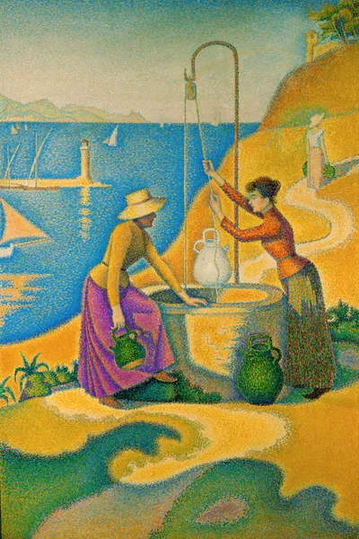 Women at the Well av Paul Signac