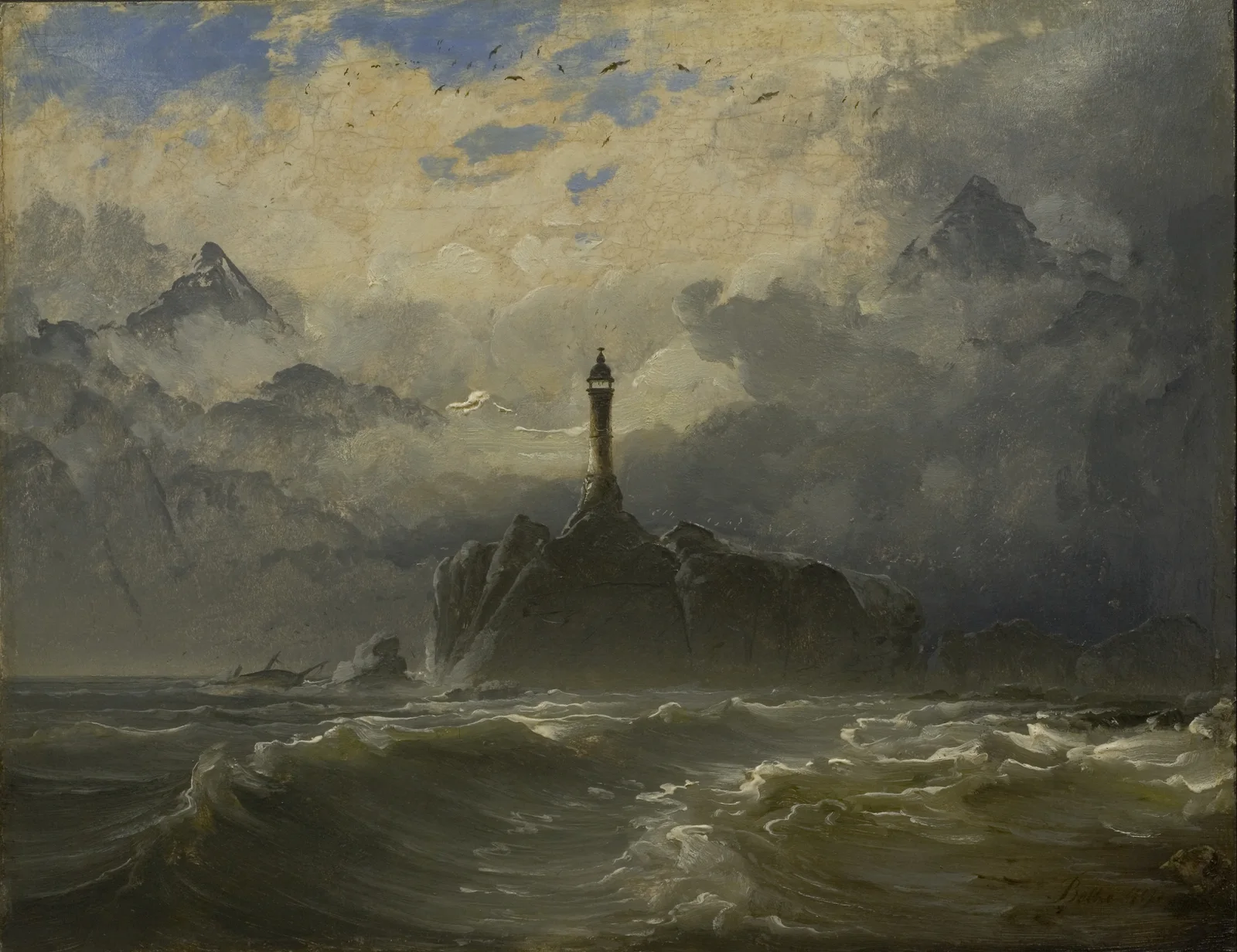 Seascape av Peder Balke