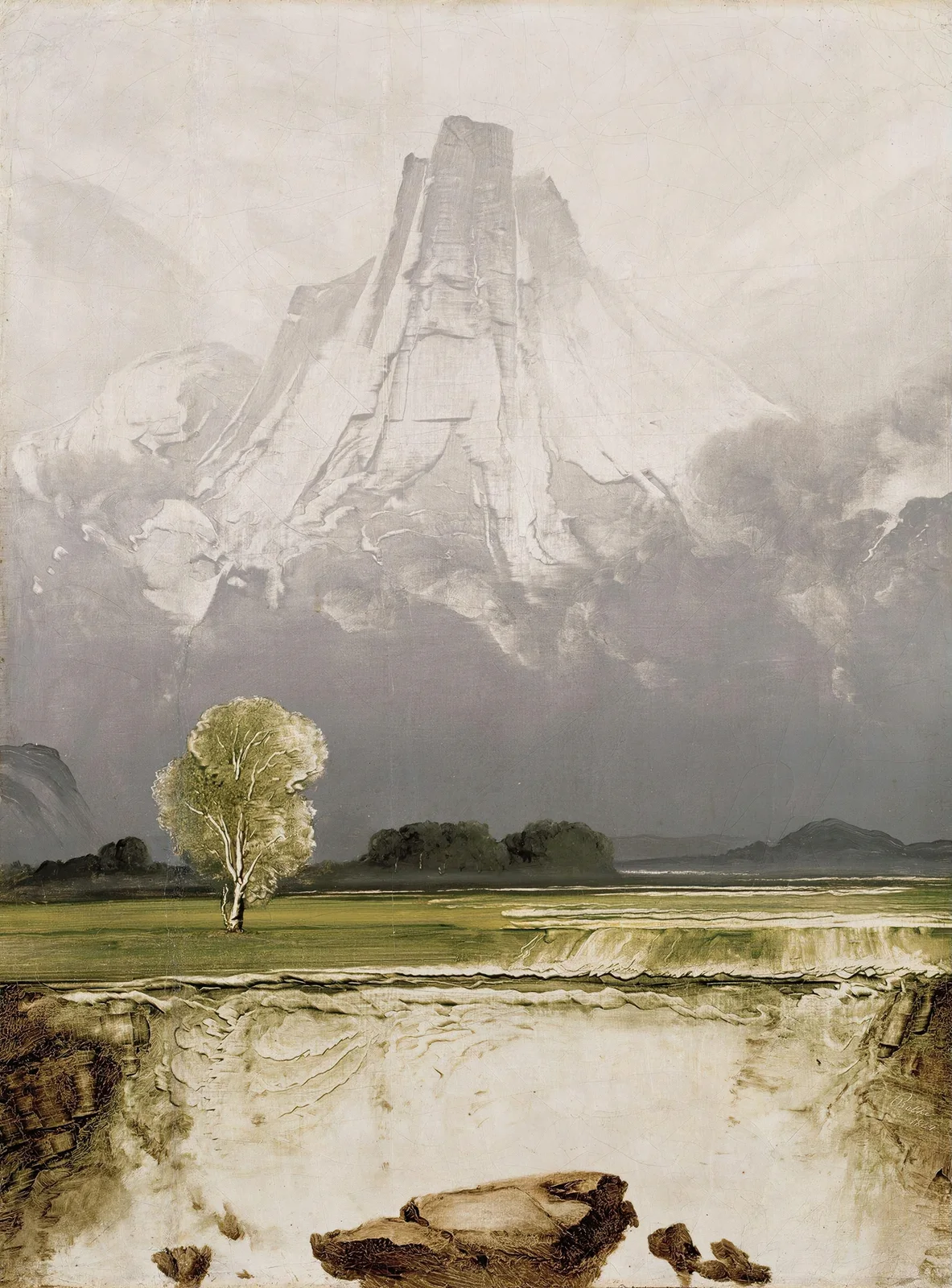 Stetind med bjerk av Peder Balke