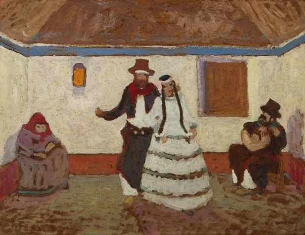 Baile En El Rancho (from 1880 until 1938) av Pedro Figari