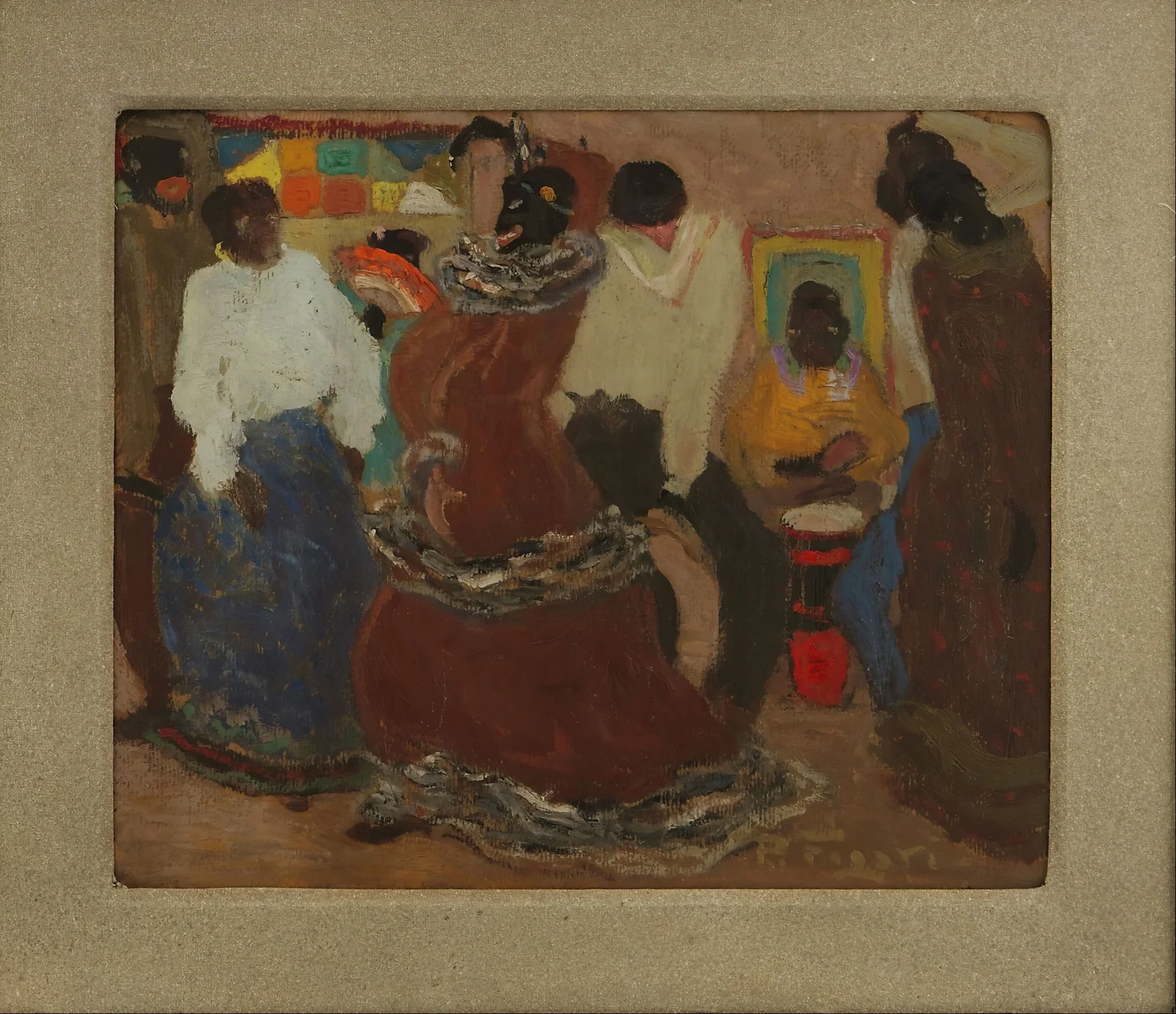 Candombe (from 1880 until 1938) av Pedro Figari