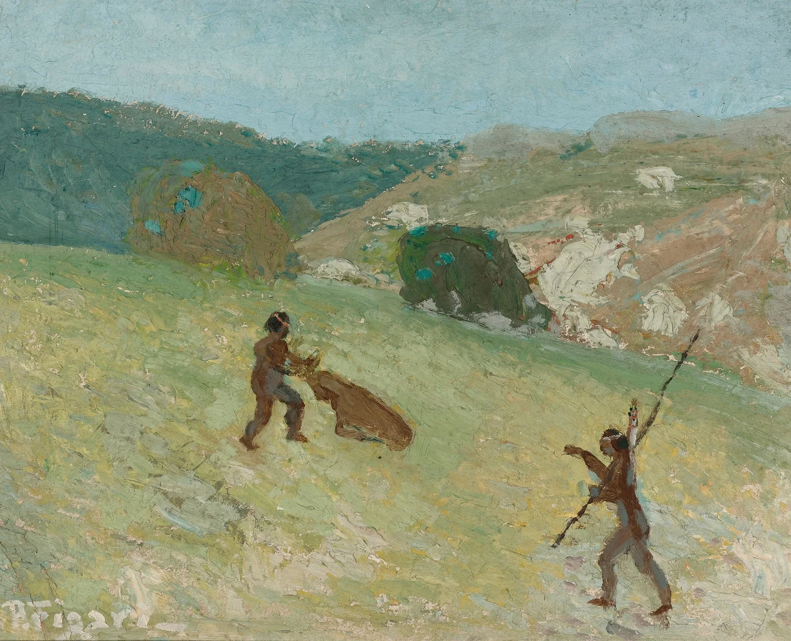 Caza av Pedro Figari