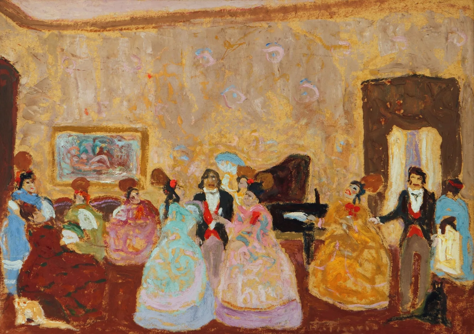 Tertulia (from 1880 until 1938) av Pedro Figari