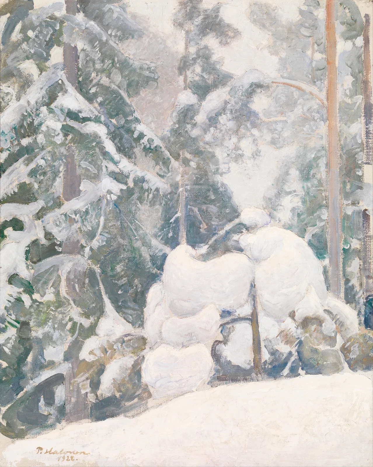 Winter landscape av Pekka Halonen