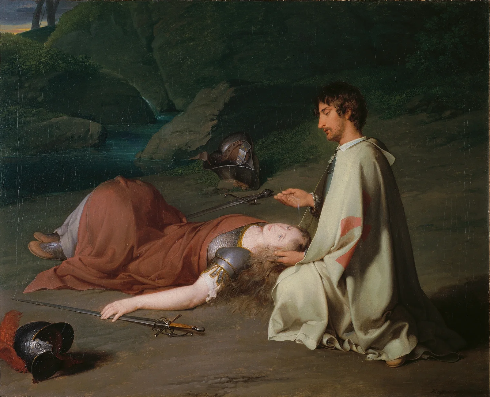 Chlorindens Taufe av Johann Peter Krafft