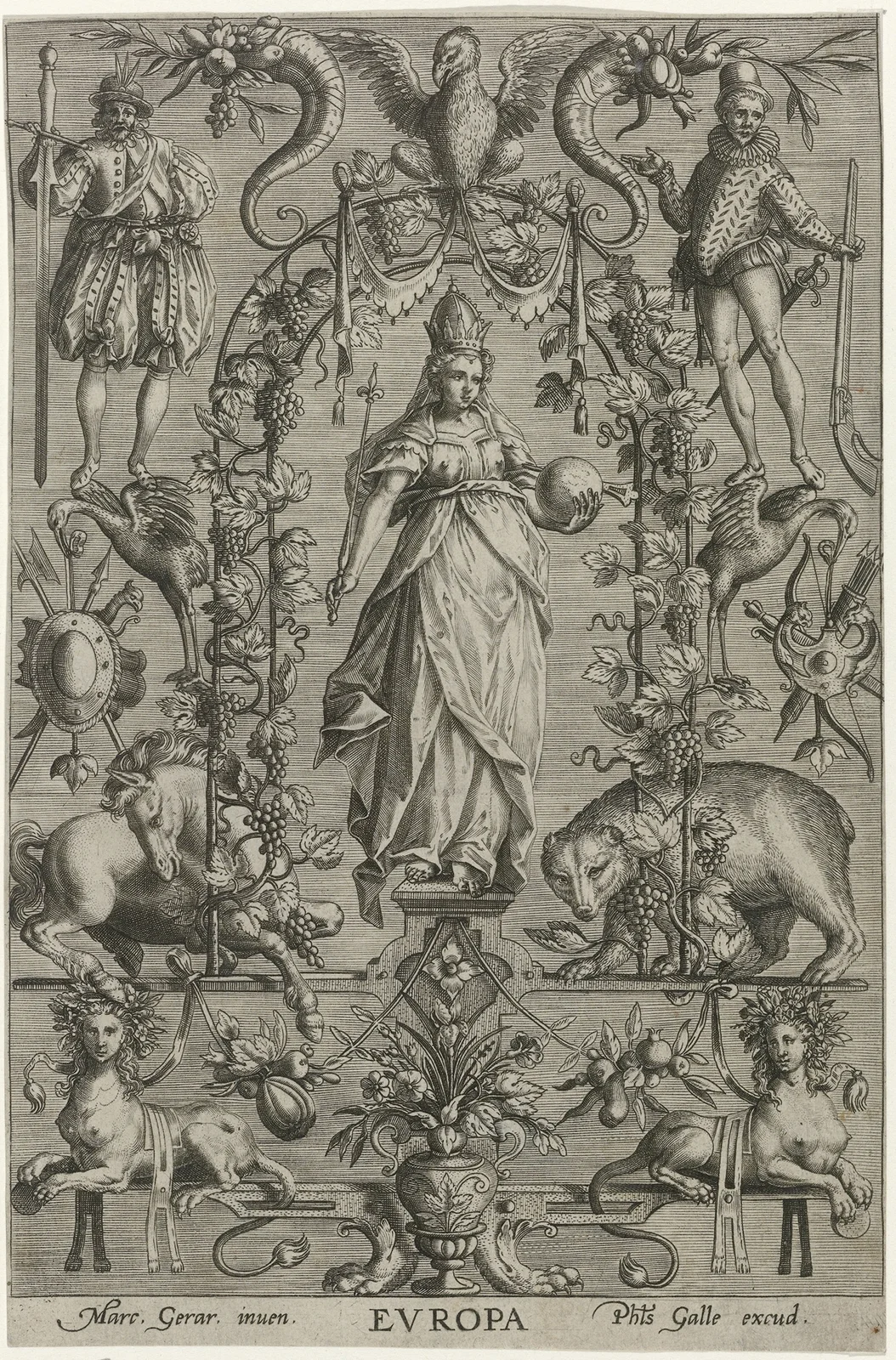 Europe av Philip Galle