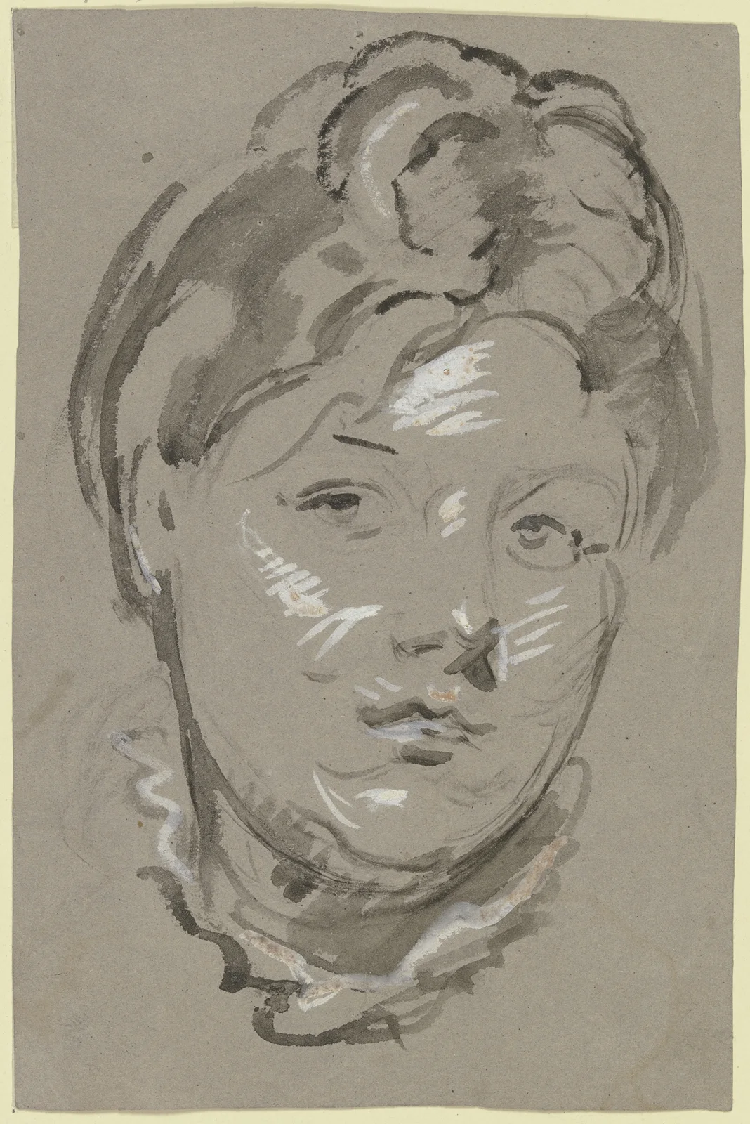 Woman’s head av Philipp Rumpf