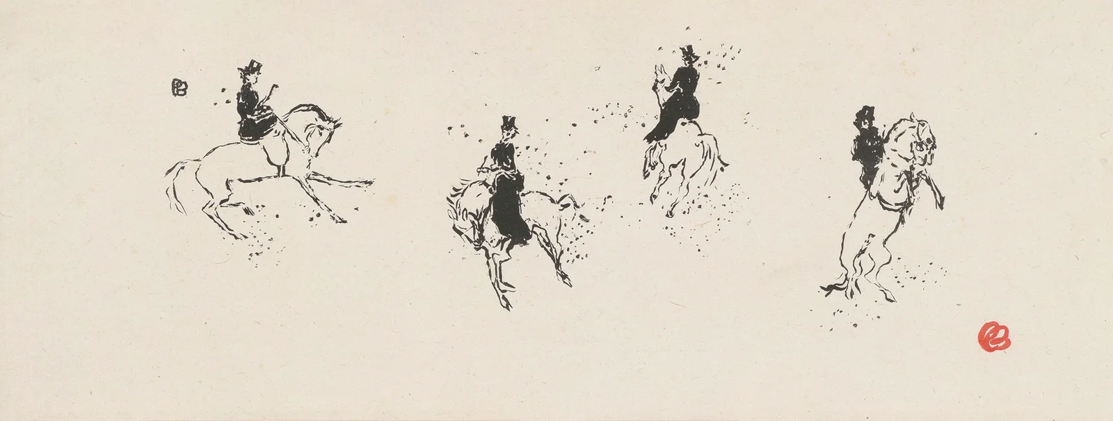 Au cirque… La haute école av Pierre Bonnard