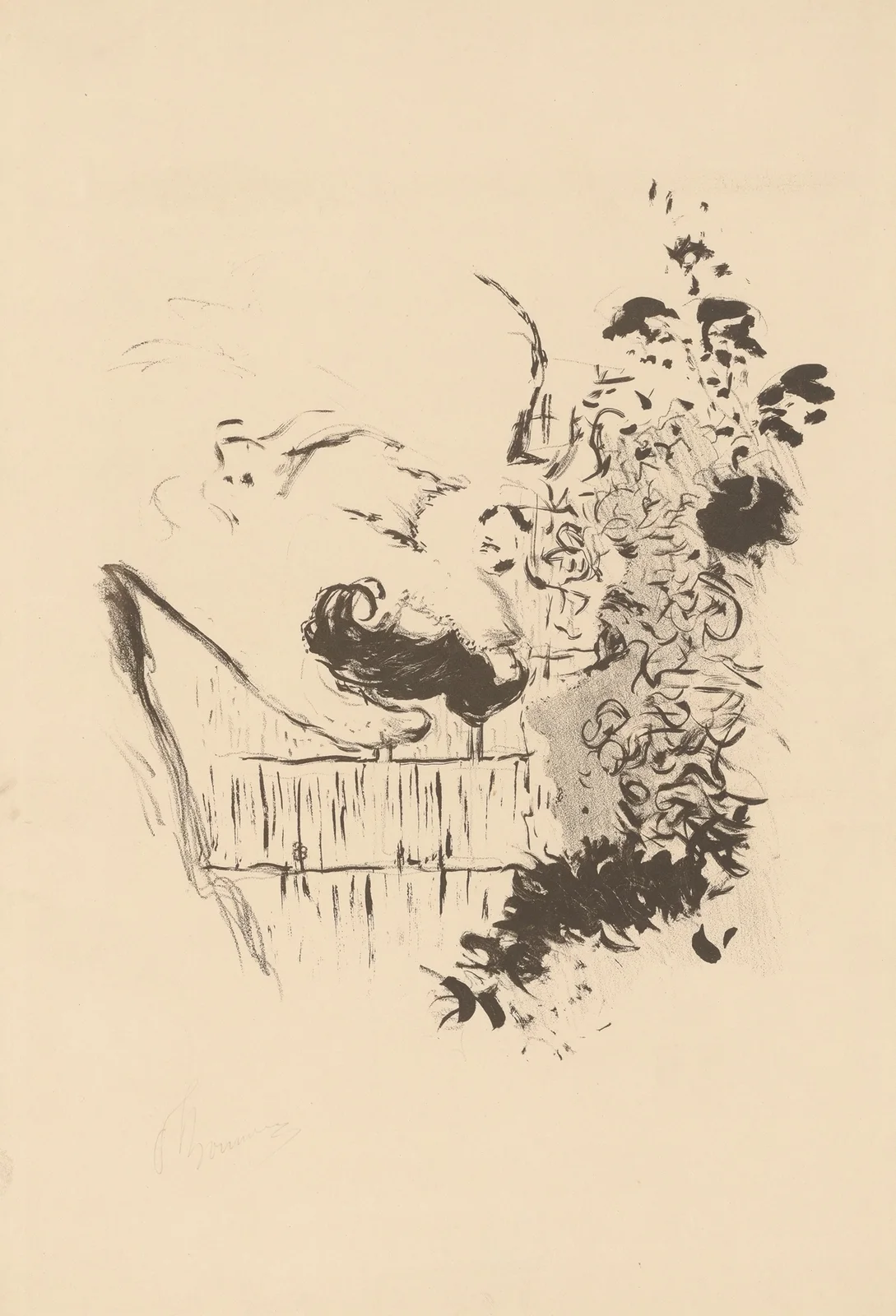 Conversation av Pierre Bonnard