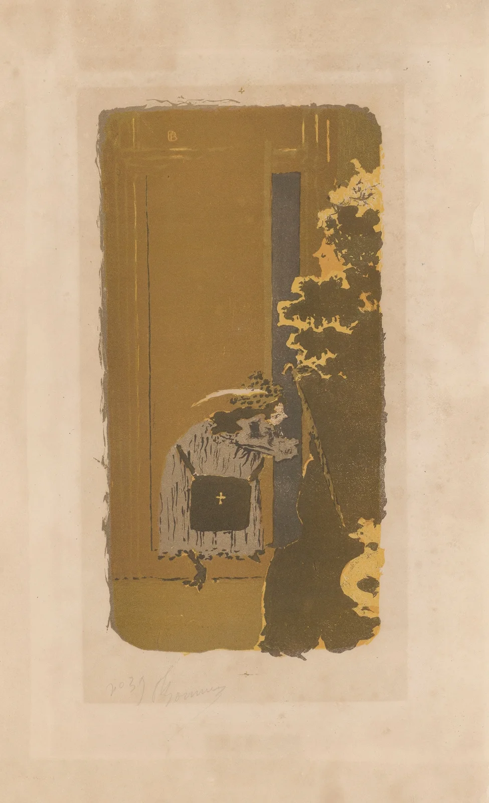 Dans la rue av Pierre Bonnard