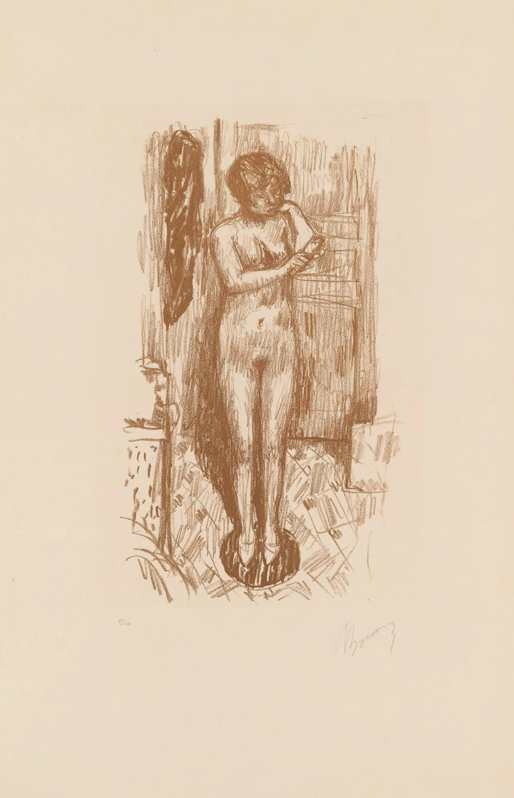 Etude de nu av Pierre Bonnard