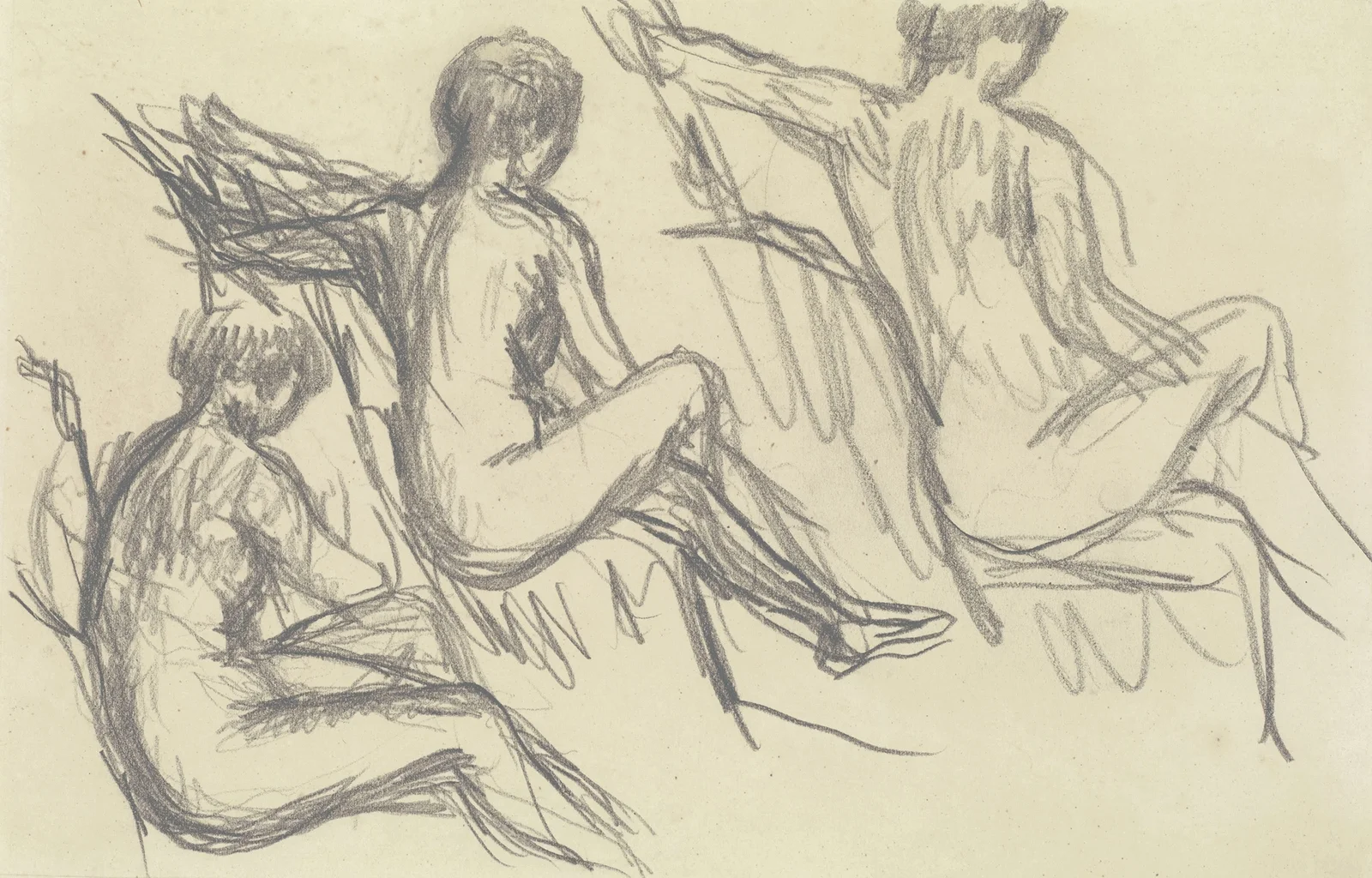 Étude de nus assis av Pierre Bonnard