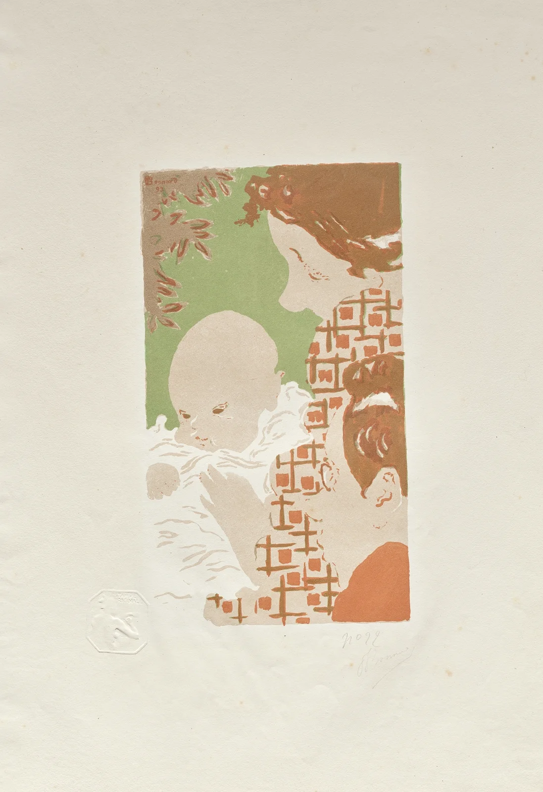 Family Scene av Pierre Bonnard