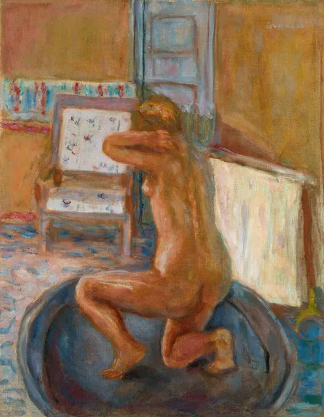 Femme au tub av Pierre Bonnard