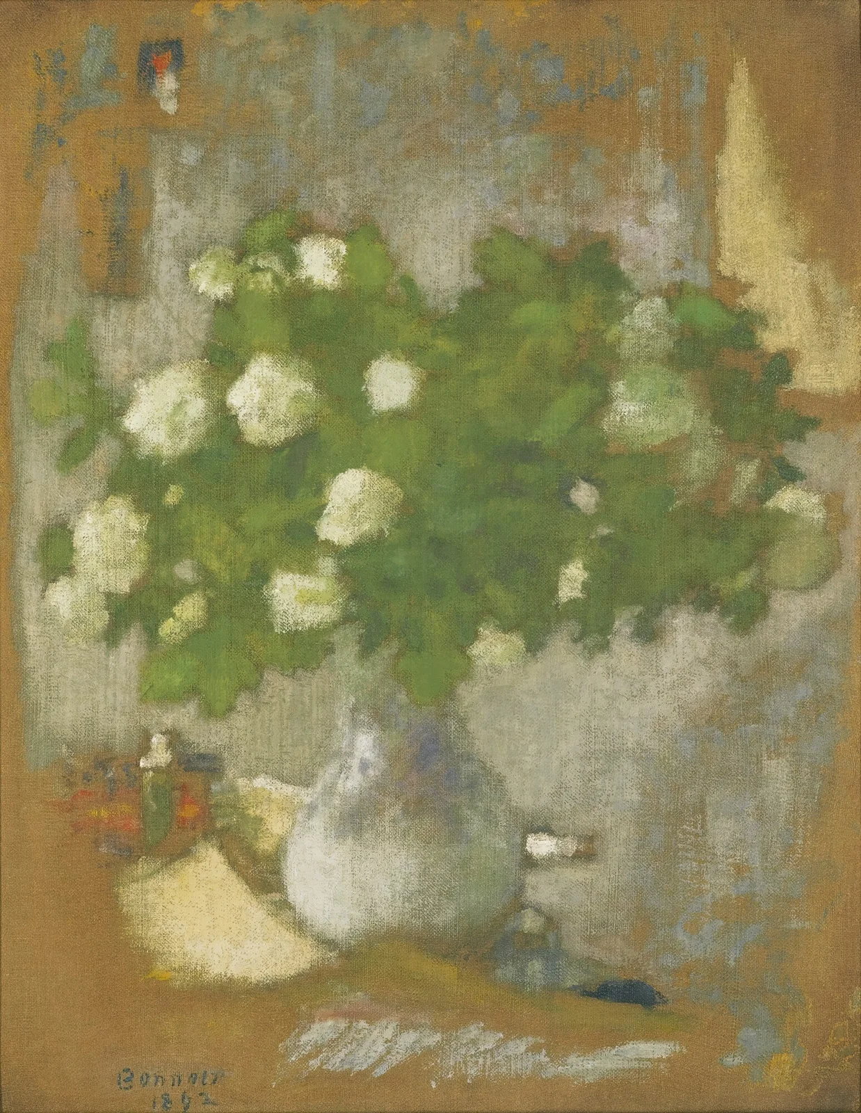 Fleurs, Boules De Neige av Pierre Bonnard