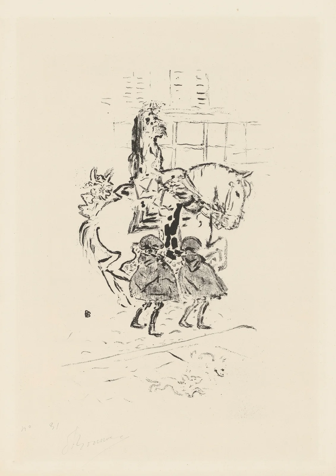 Garde municipale av Pierre Bonnard