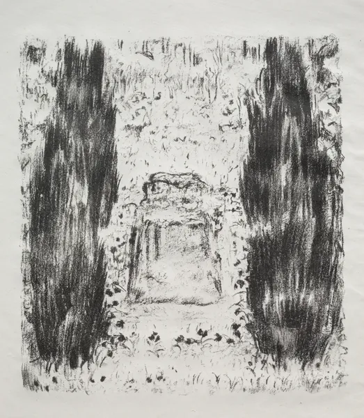 Illustration for Daphnis and Chloë av Pierre Bonnard