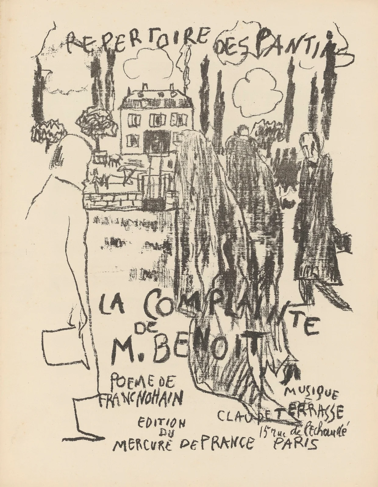 La complainte de M. Benoît av Pierre Bonnard