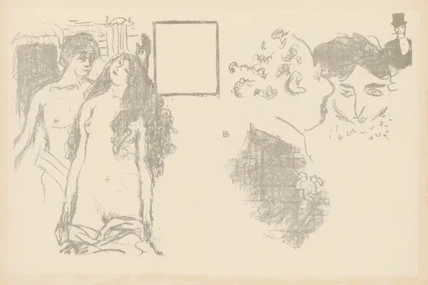 La dernière croisade – Programme pour le théatre de l’oeuvre av Pierre Bonnard