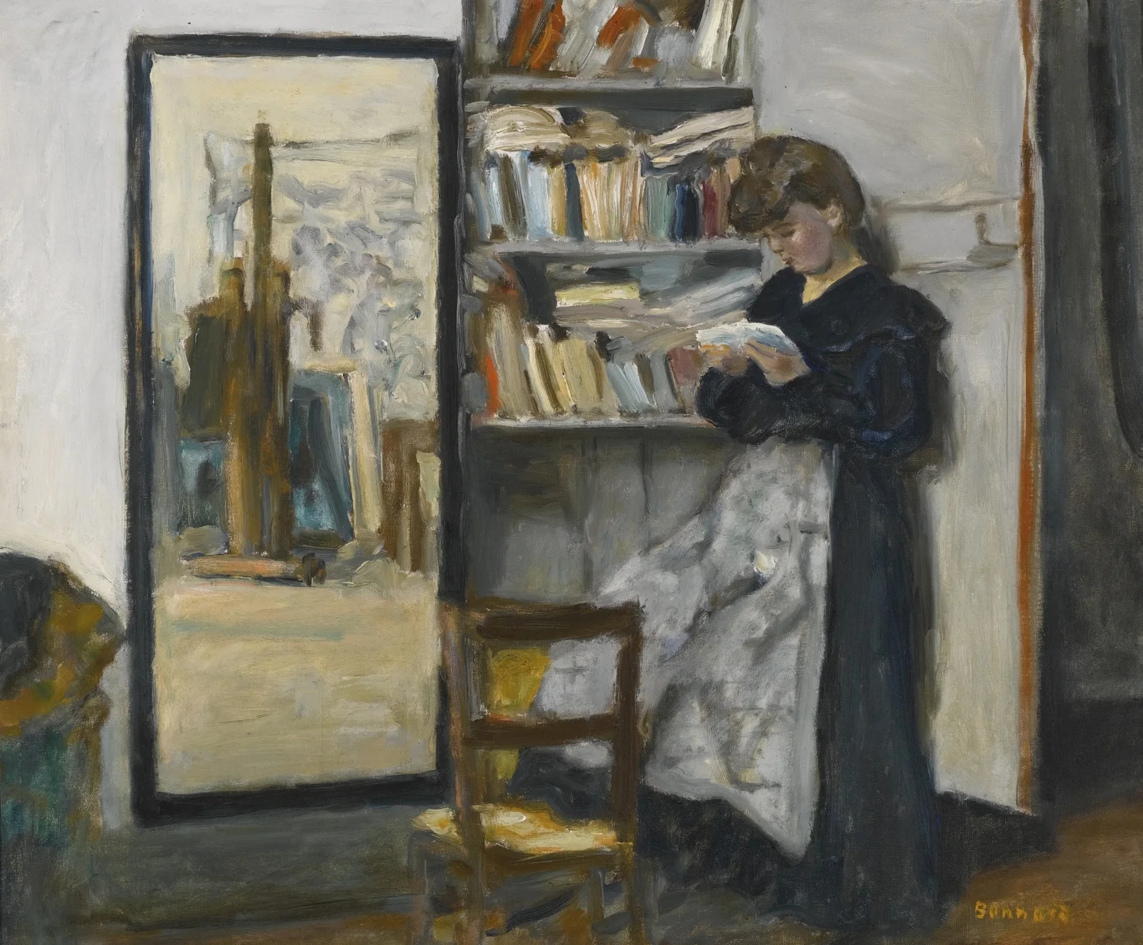 La lecture av Pierre Bonnard
