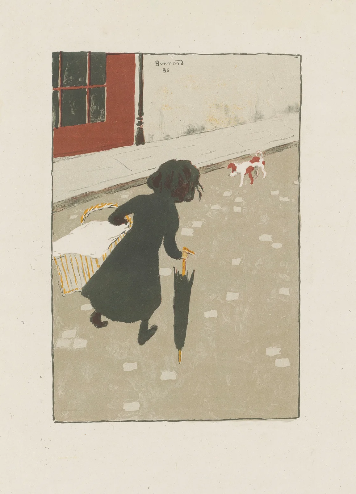 La petite blanchisseuse av Pierre Bonnard