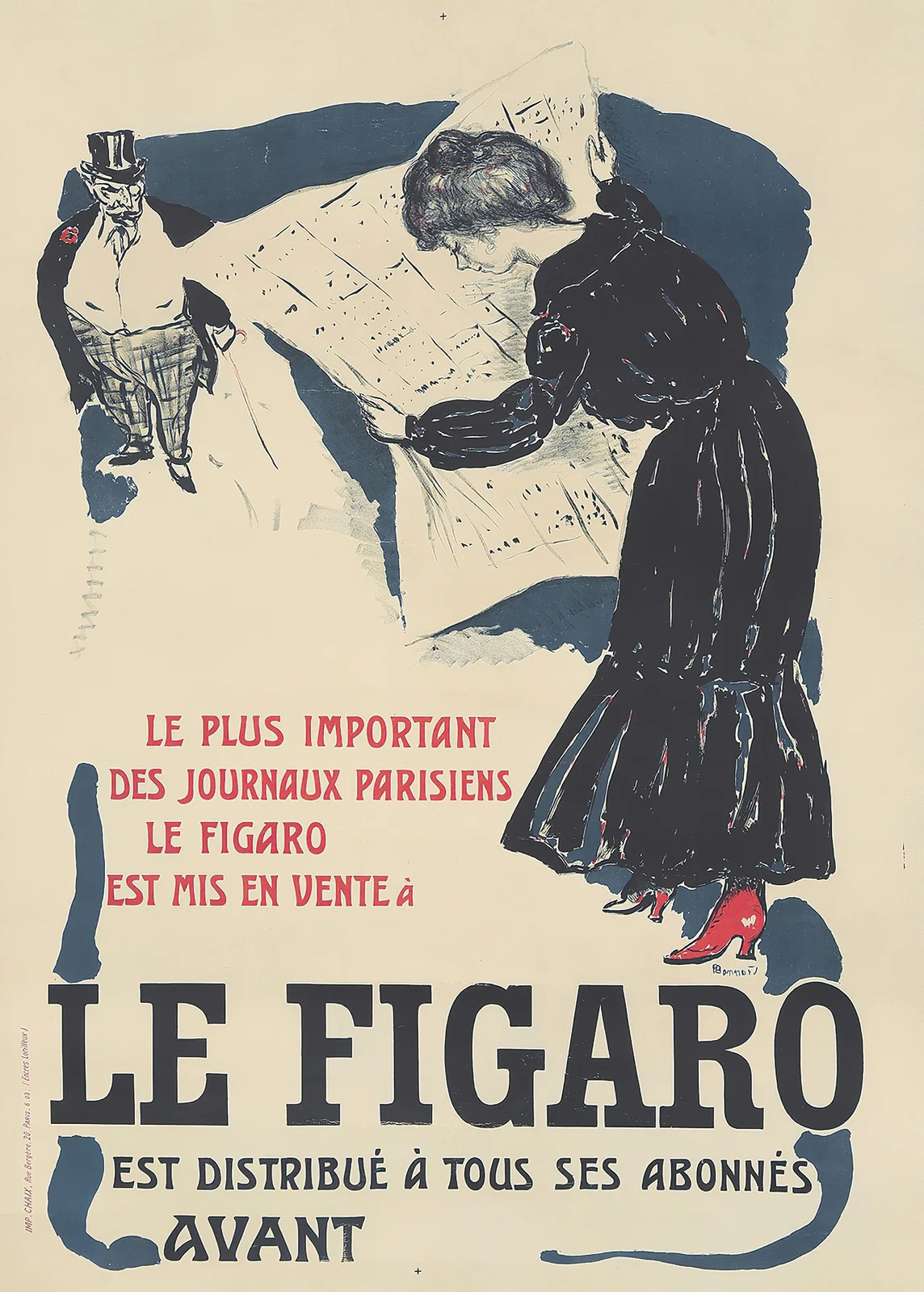 Le Figaro av Pierre Bonnard