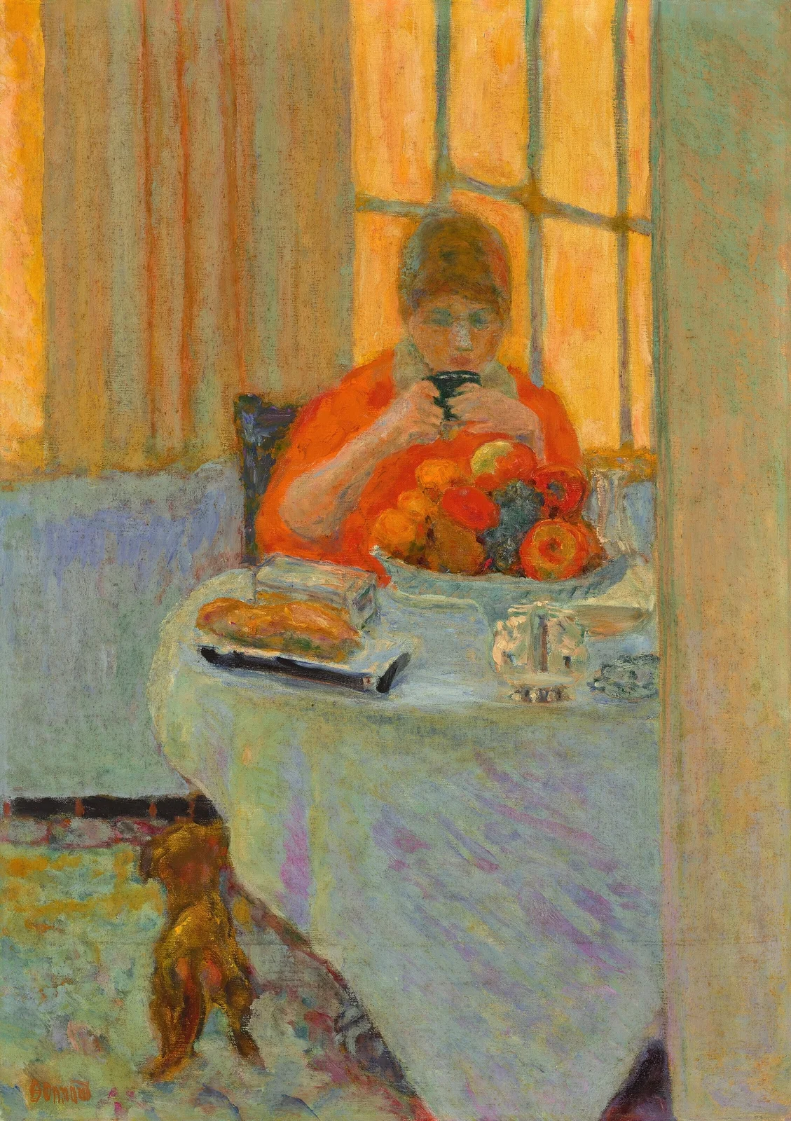 Le petit déjeuner av Pierre Bonnard
