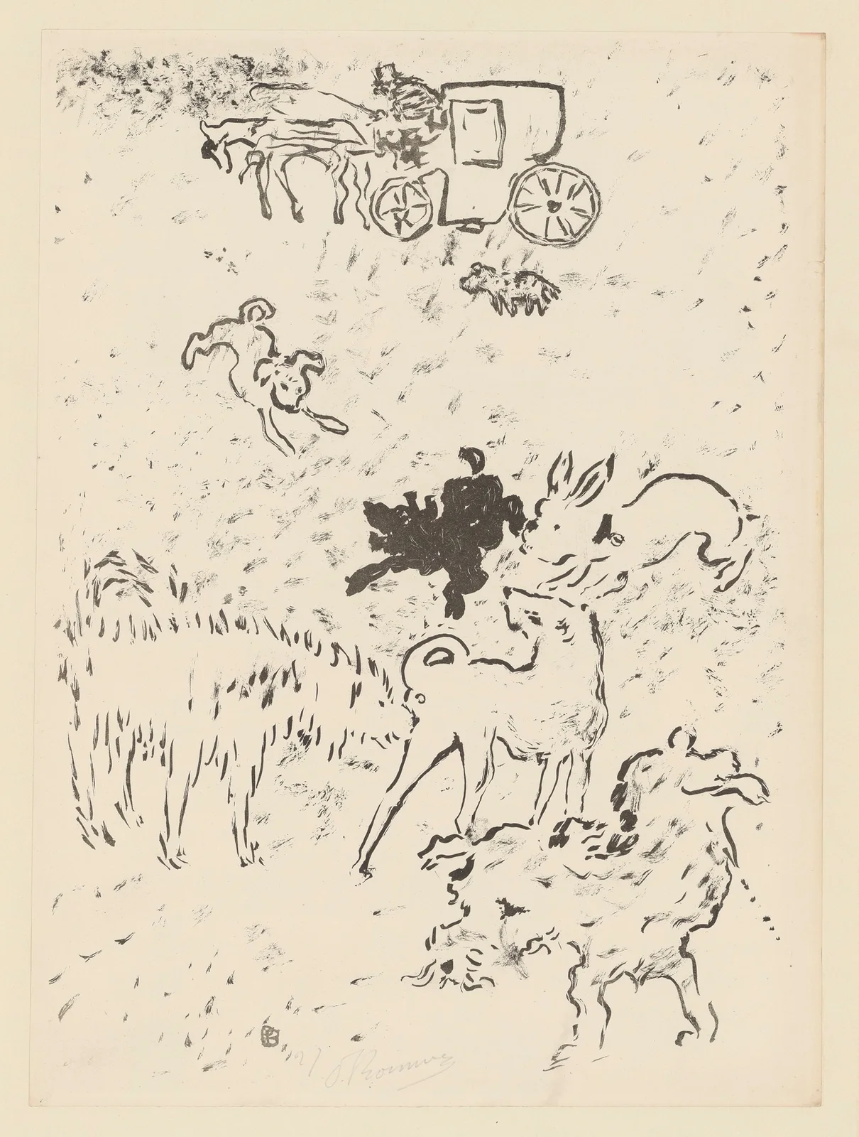 Les chiens av Pierre Bonnard