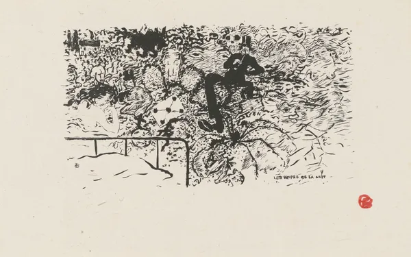 Les heures de la nuit av Pierre Bonnard
