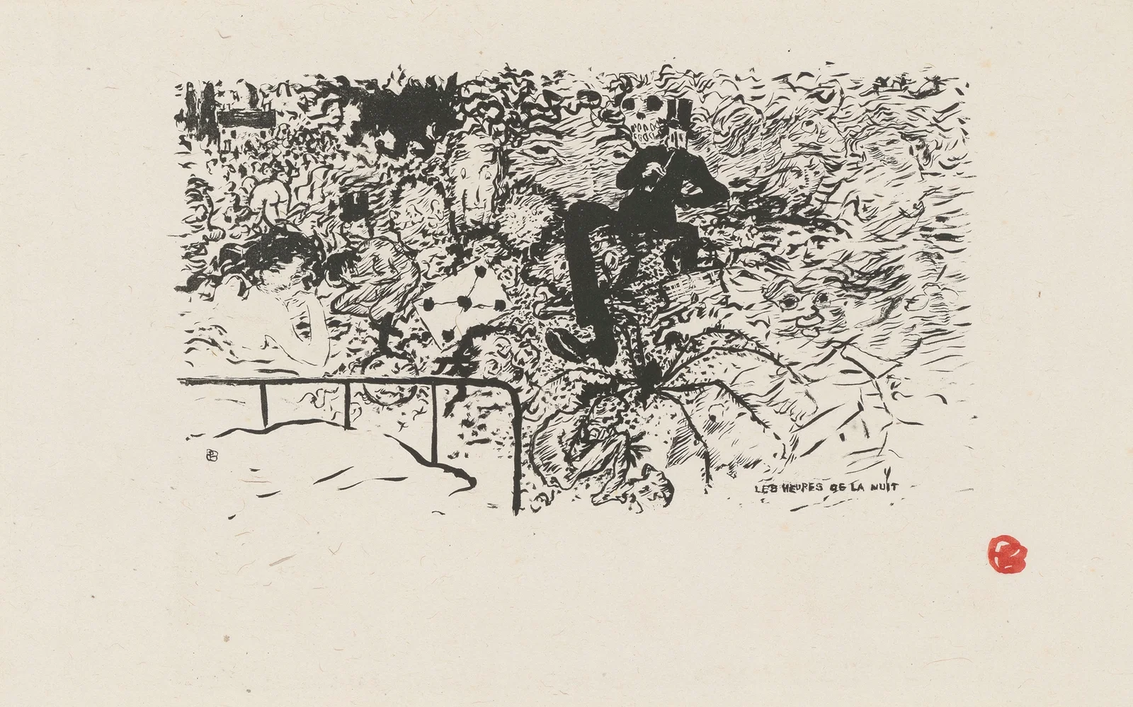 Les heures de la nuit av Pierre Bonnard