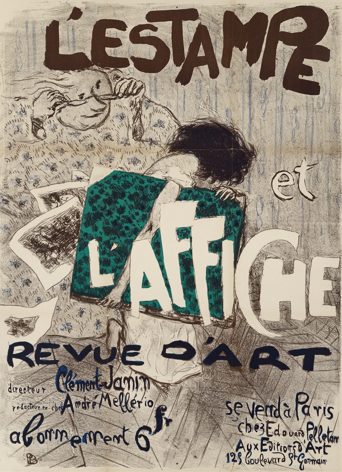 L’Estampe et l’Affiche (The Print and the Poster) av Pierre Bonnard