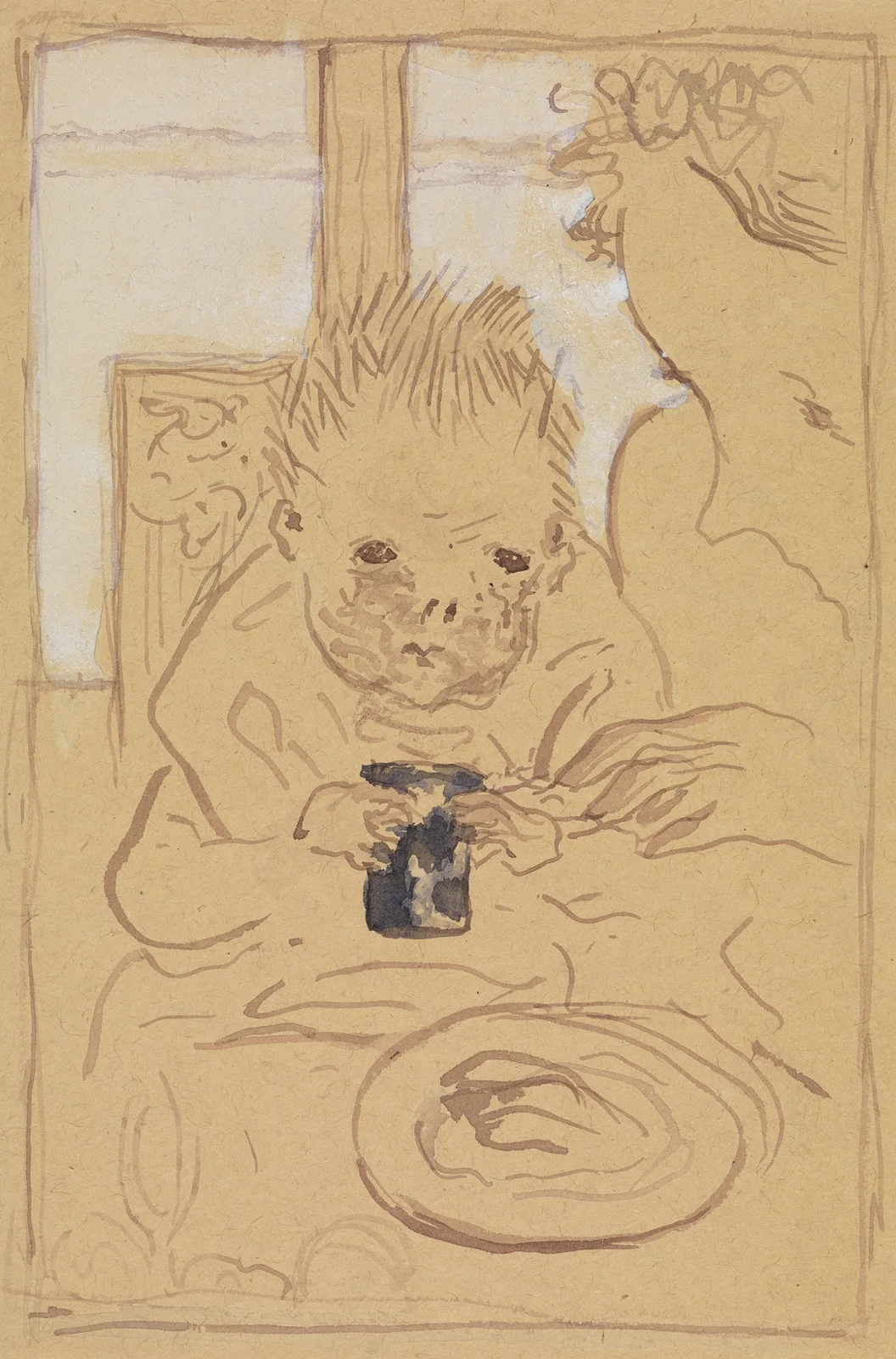 Mutter und Kind av Pierre Bonnard