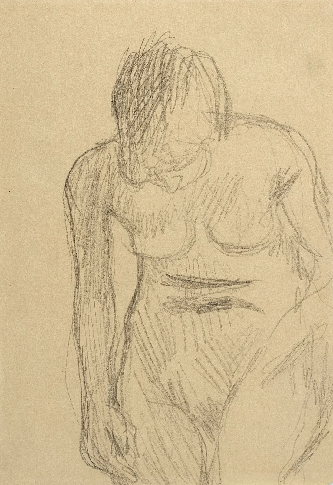 Nu debout (Marthe) – nr 1 av Pierre Bonnard
