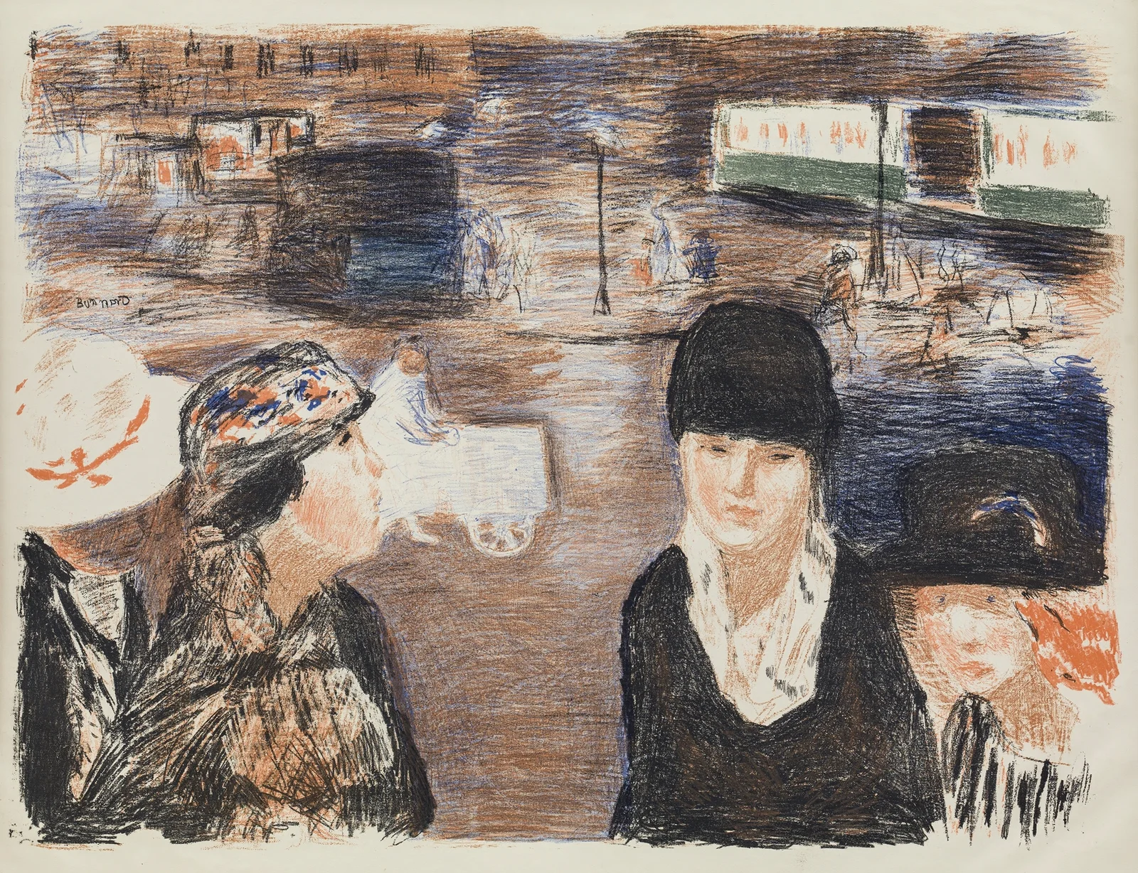 Place Clichy av Pierre Bonnard
