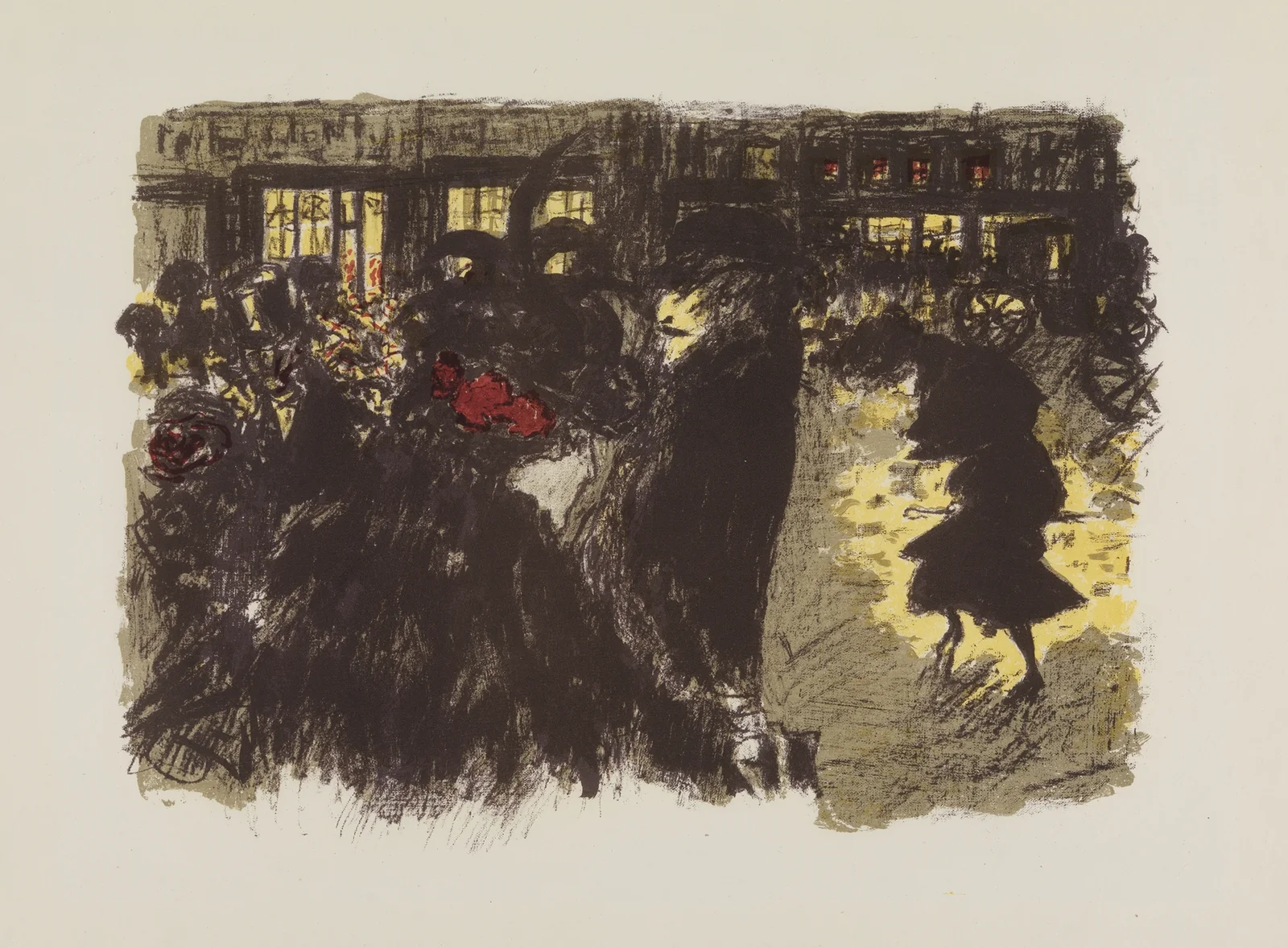 Place le Soir av Pierre Bonnard