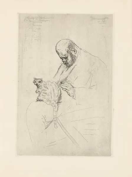 Portrait d’Ambroise Vollard av Pierre Bonnard