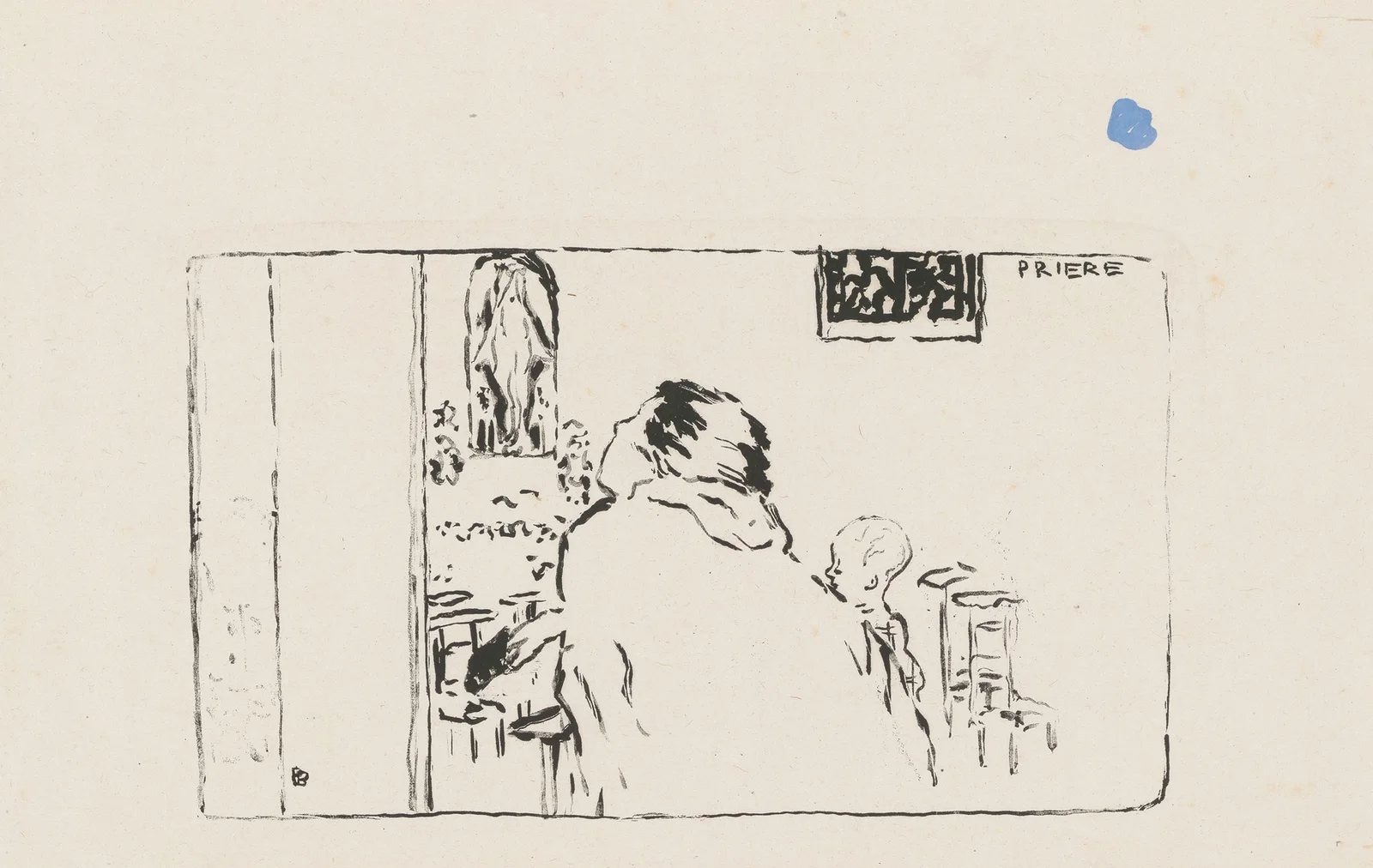 Prière av Pierre Bonnard