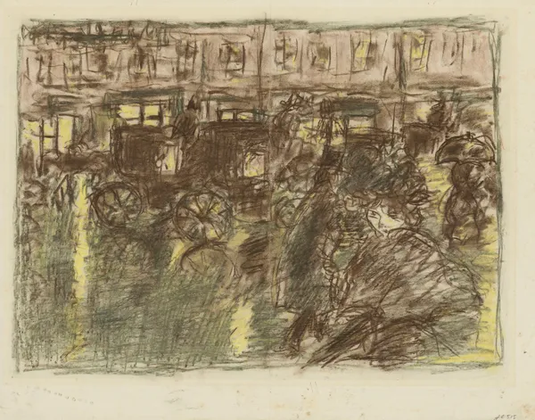 Rue le soir sous la pluie, 1899 – nr 2 av Pierre Bonnard