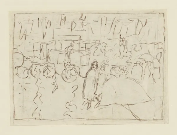 Rue le soir sous la pluie, 1899 – nr 1 av Pierre Bonnard
