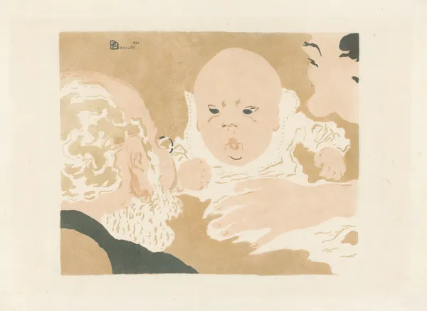Scène de famille av Pierre Bonnard
