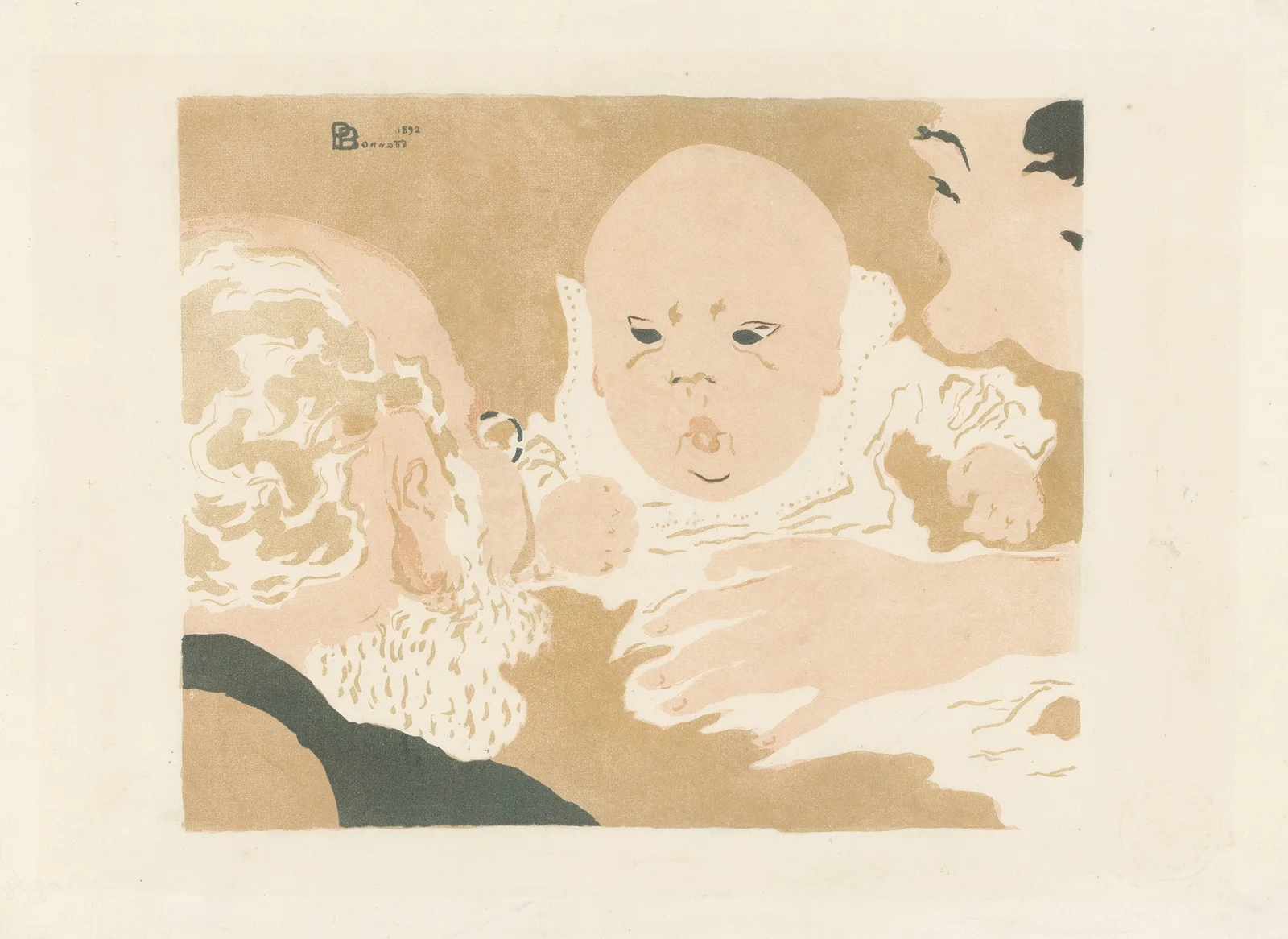 Scène de famille av Pierre Bonnard