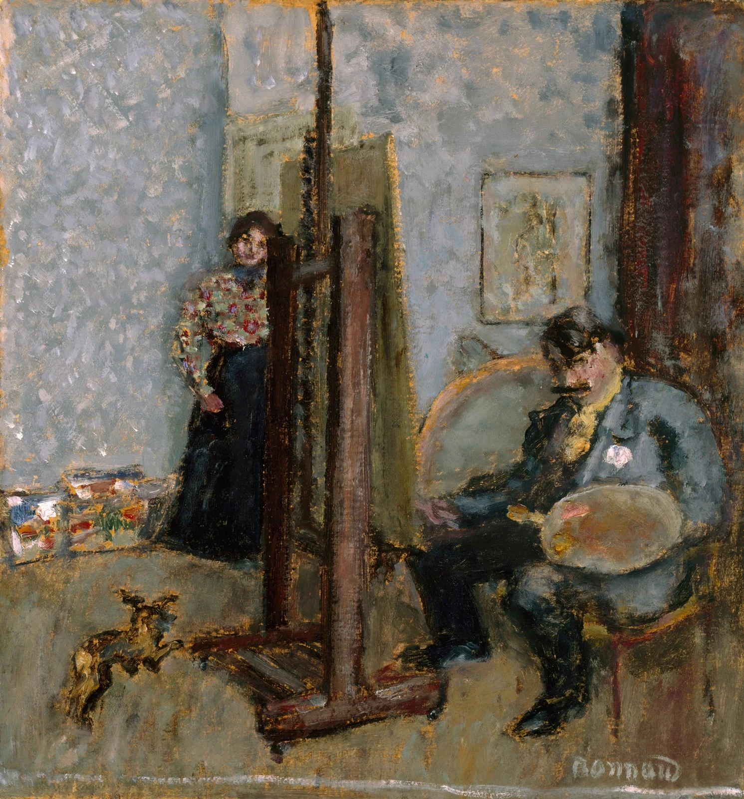 The Painter’s Studio av Pierre Bonnard