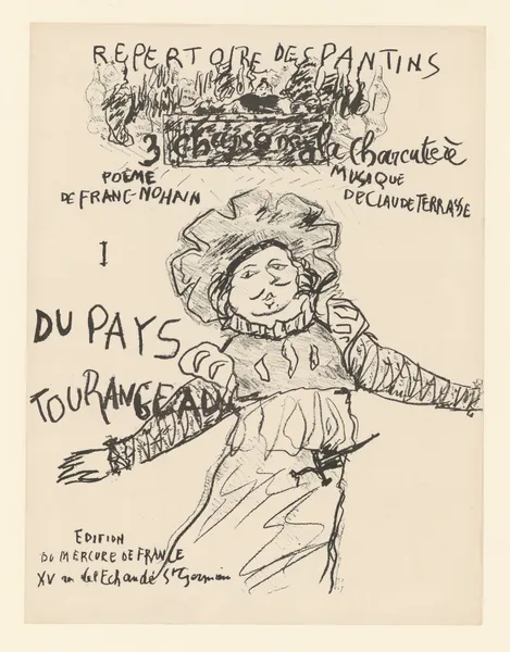 Trois chansons à la charcutière – Du pays tourangeau av Pierre Bonnard