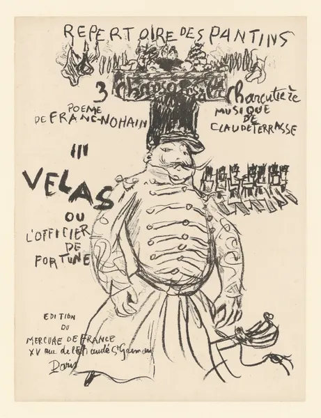 Trois chansons à la charcutière – Velas ou l’officier de fortune av Pierre Bonnard