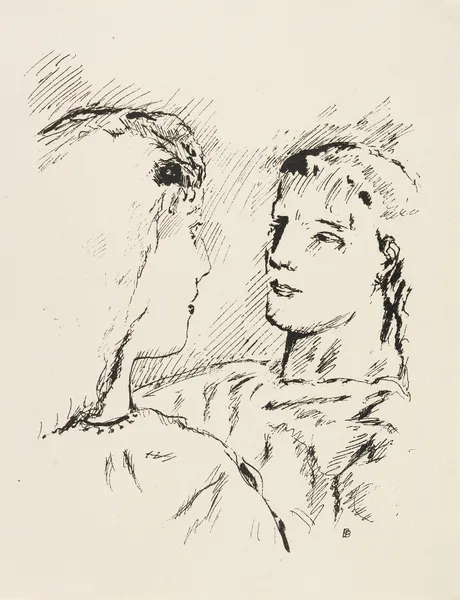 Vollard, A., Sainte Monique av Pierre Bonnard