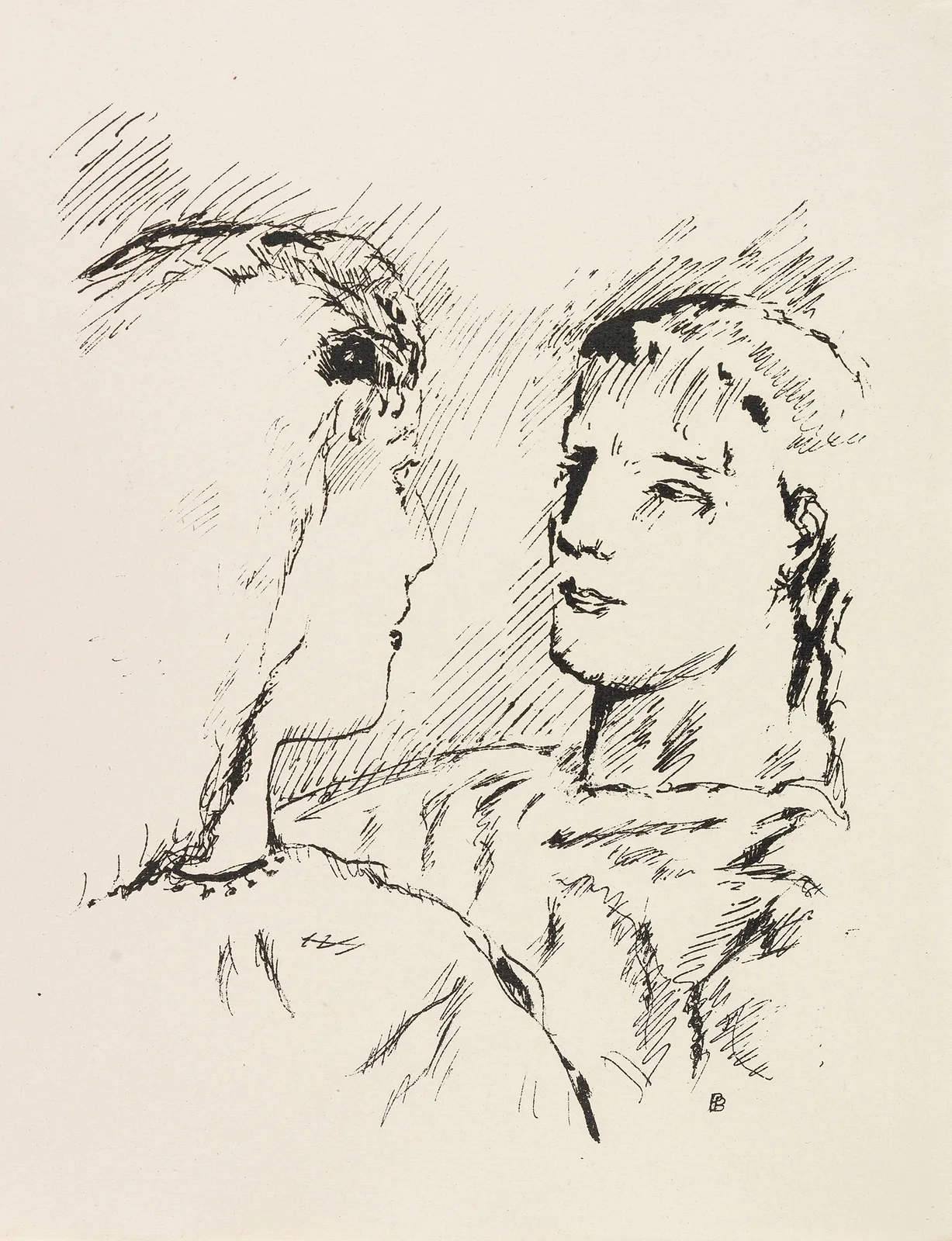 Vollard, A., Sainte Monique av Pierre Bonnard