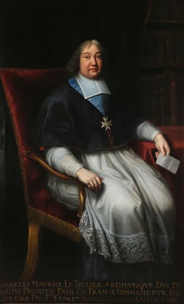 Monseigneur Charles-Maurice Le Tellier av Pierre Mignard